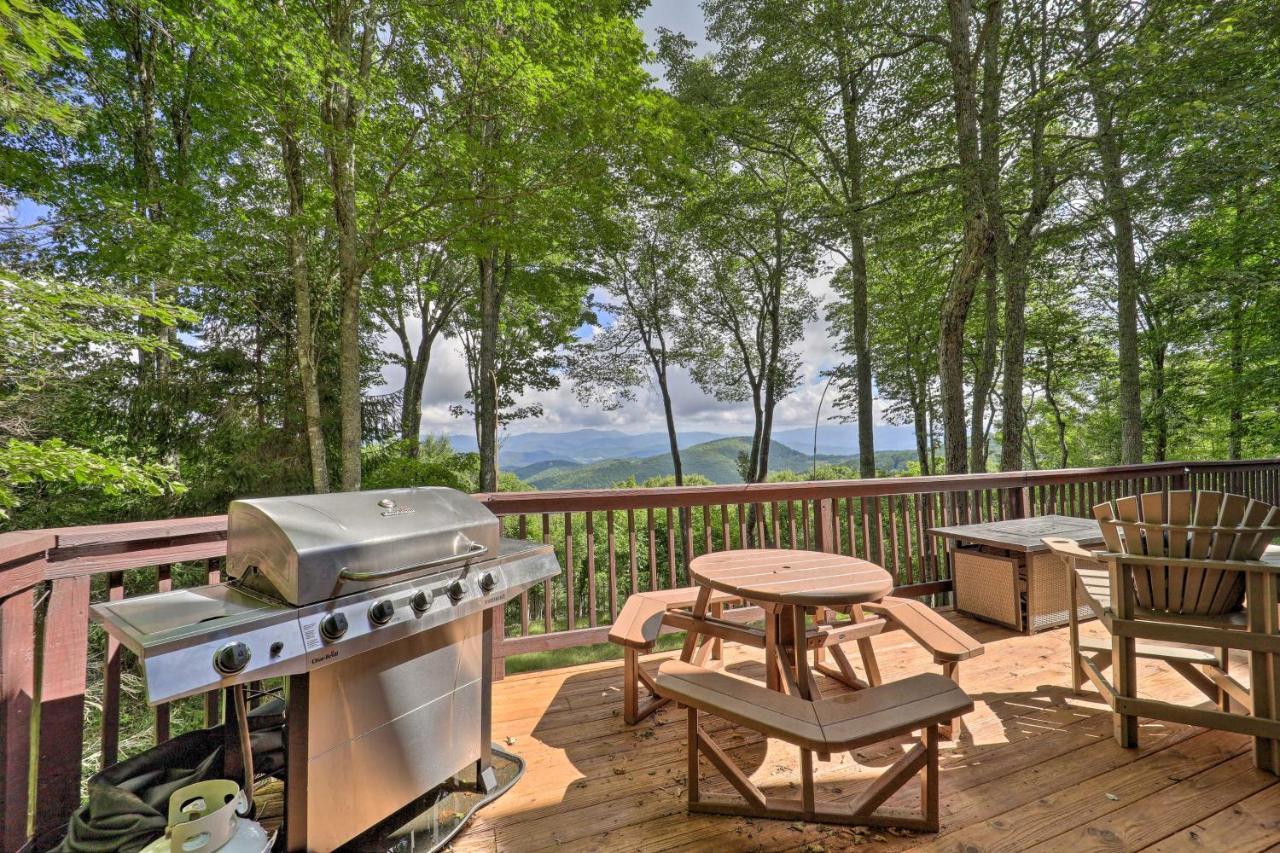 Beech Mountain Cabin Retreat With Hot Tub And Views! Экстерьер фото
