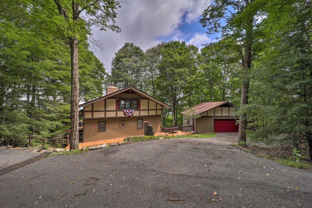 Beech Mountain Cabin Retreat With Hot Tub And Views! Экстерьер фото