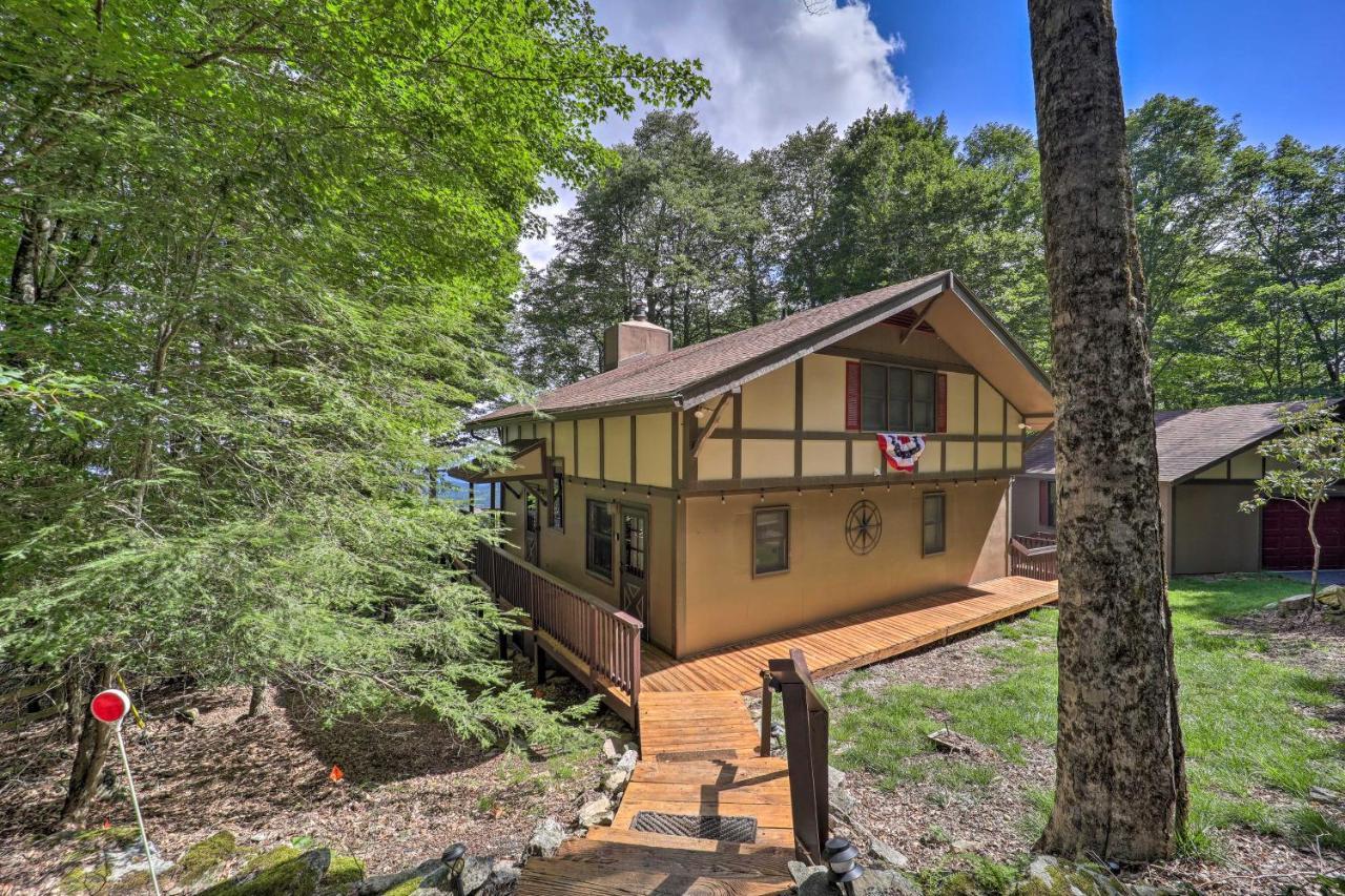 Beech Mountain Cabin Retreat With Hot Tub And Views! Экстерьер фото