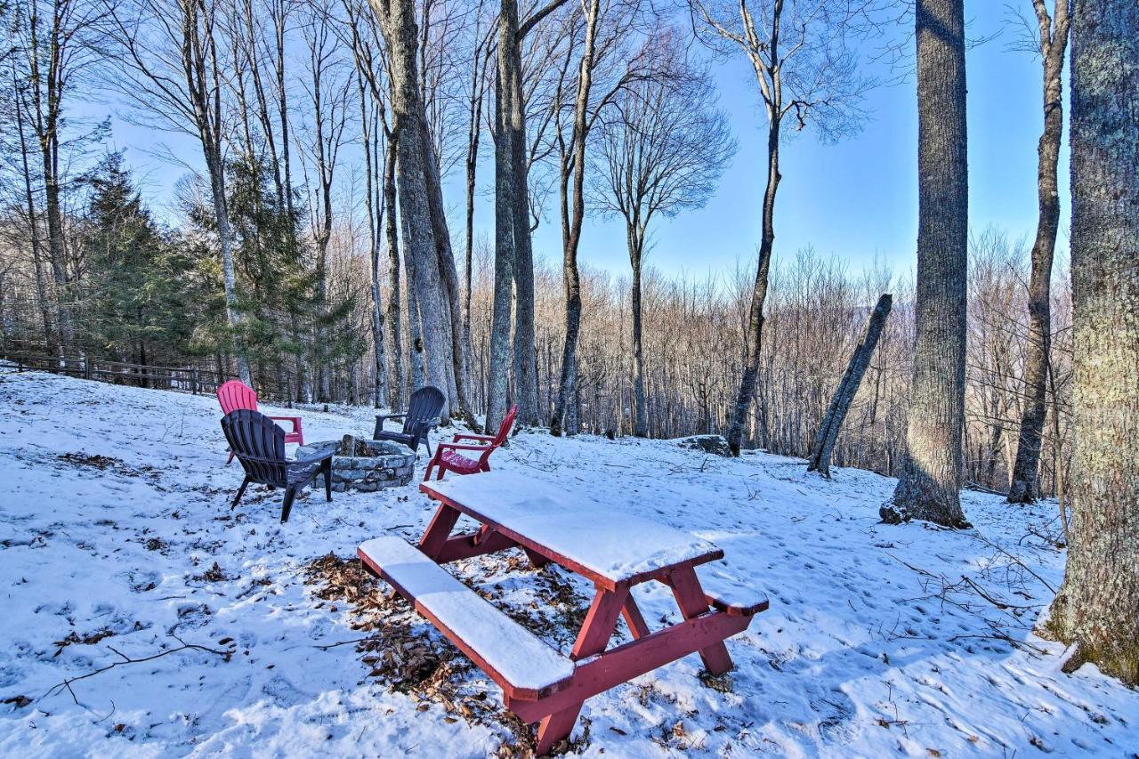 Beech Mountain Cabin Retreat With Hot Tub And Views! Экстерьер фото